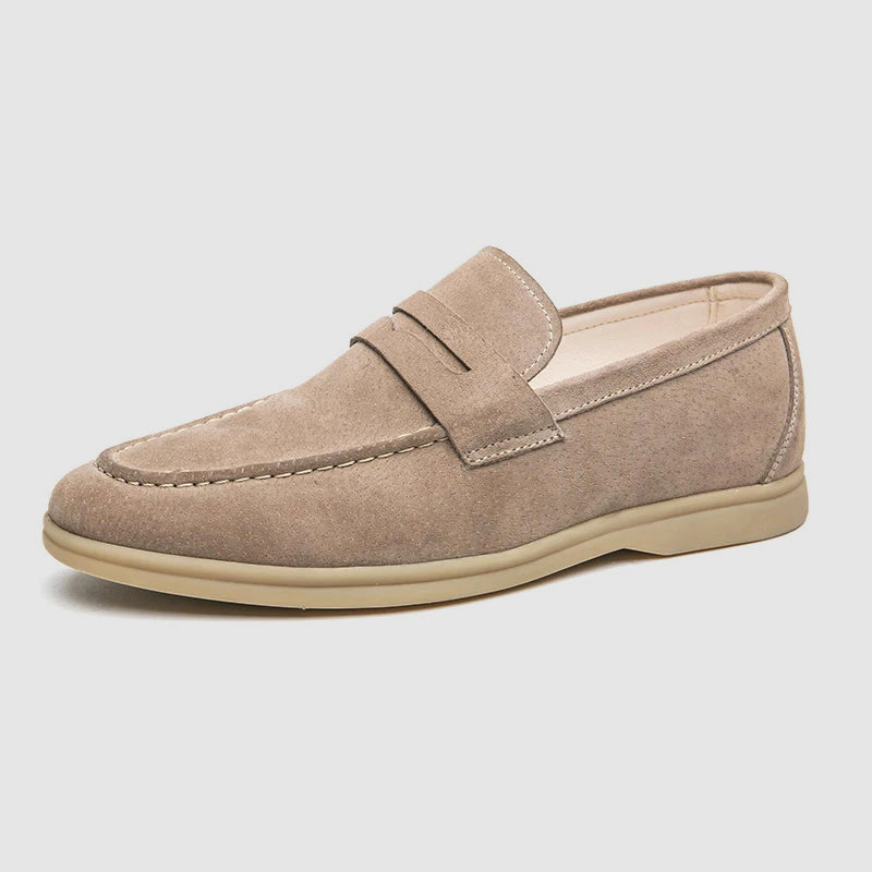 Firenze Chic Suède Loafers