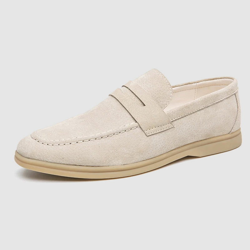 Firenze Chic Suède Loafers