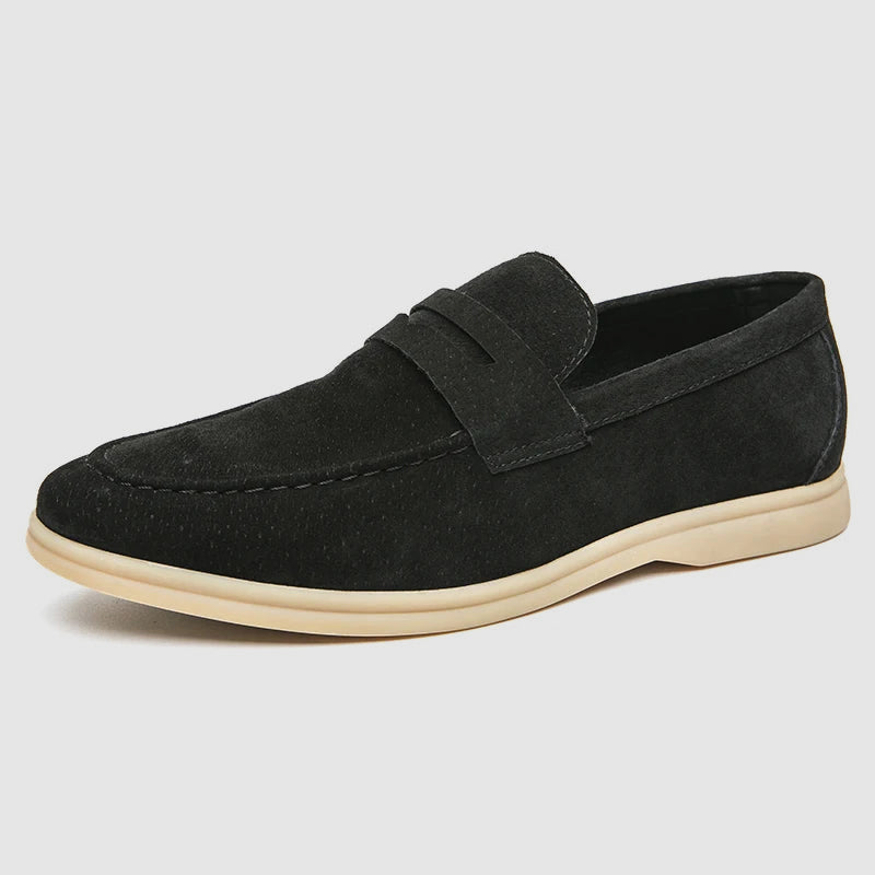 Firenze Chic Suède Loafers