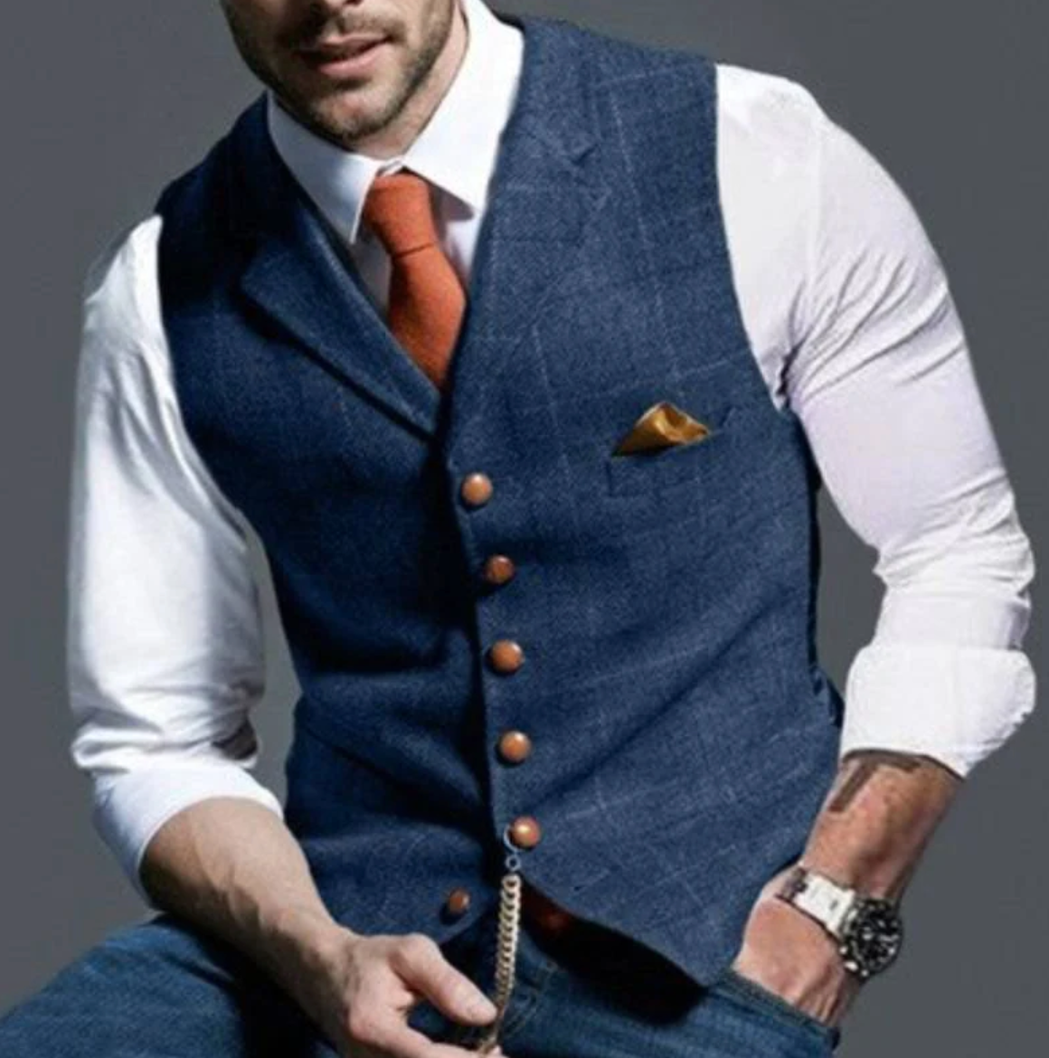 Elegant herenvest