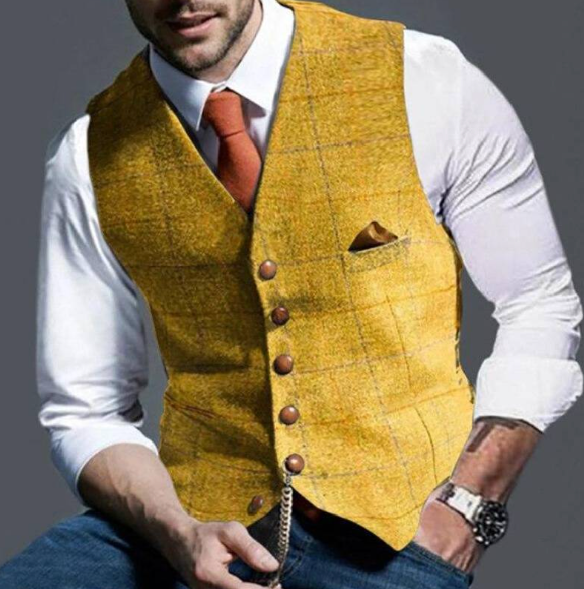 Elegant herenvest
