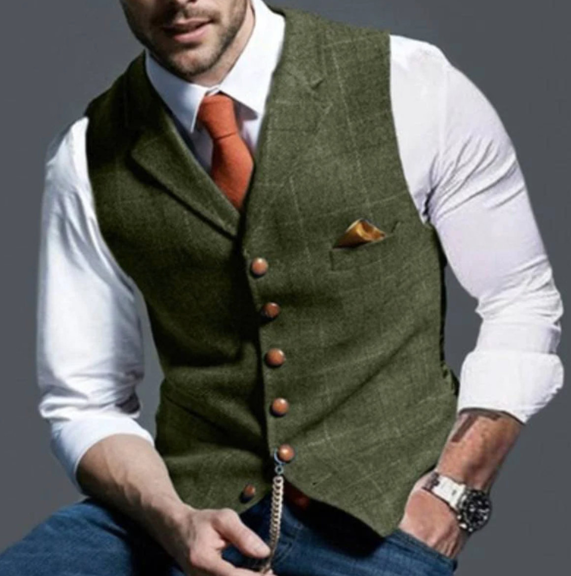 Elegant herenvest