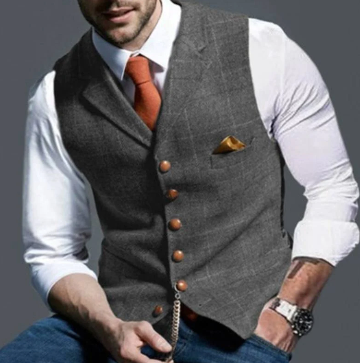 Elegant herenvest