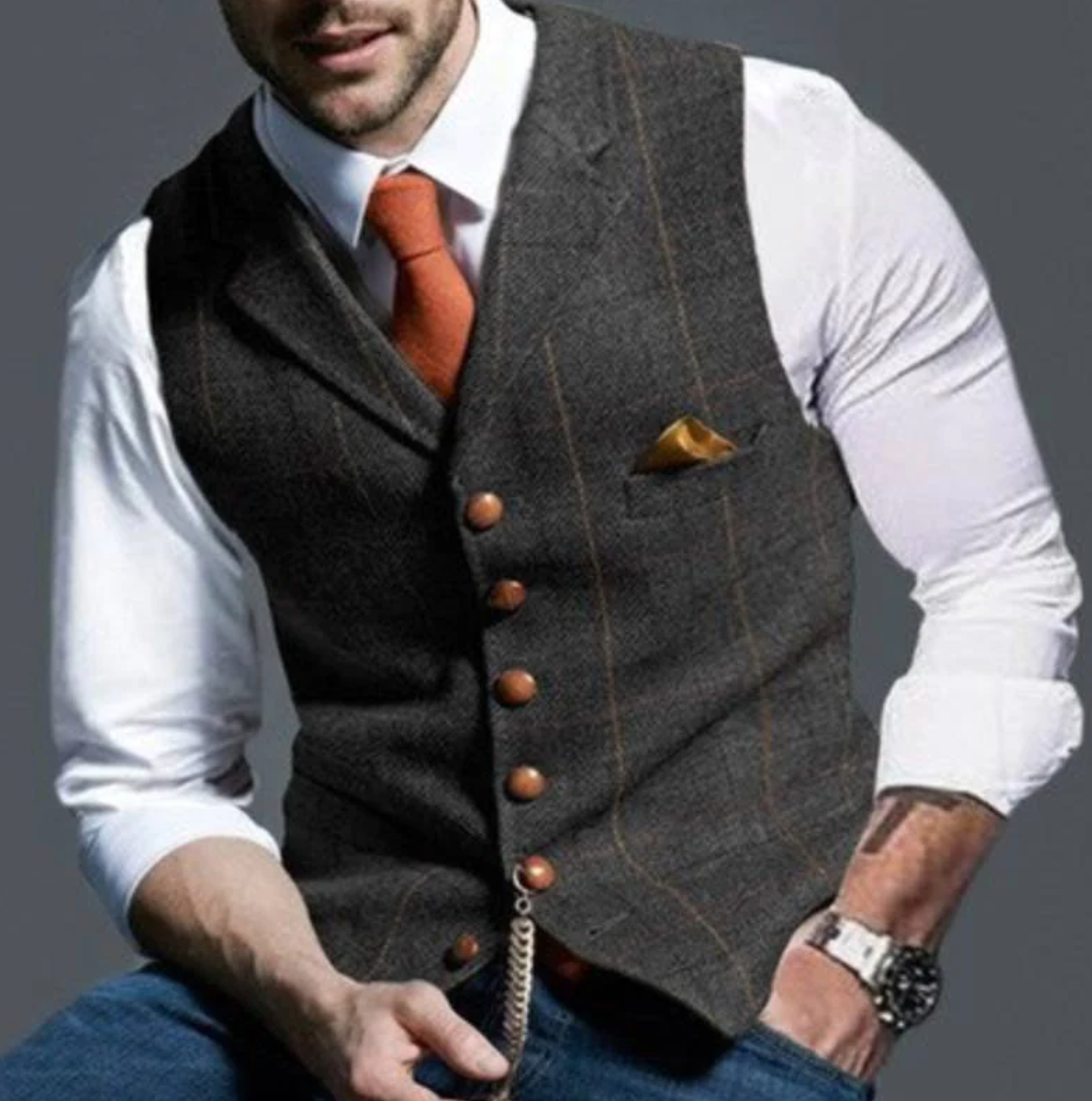 Elegant herenvest