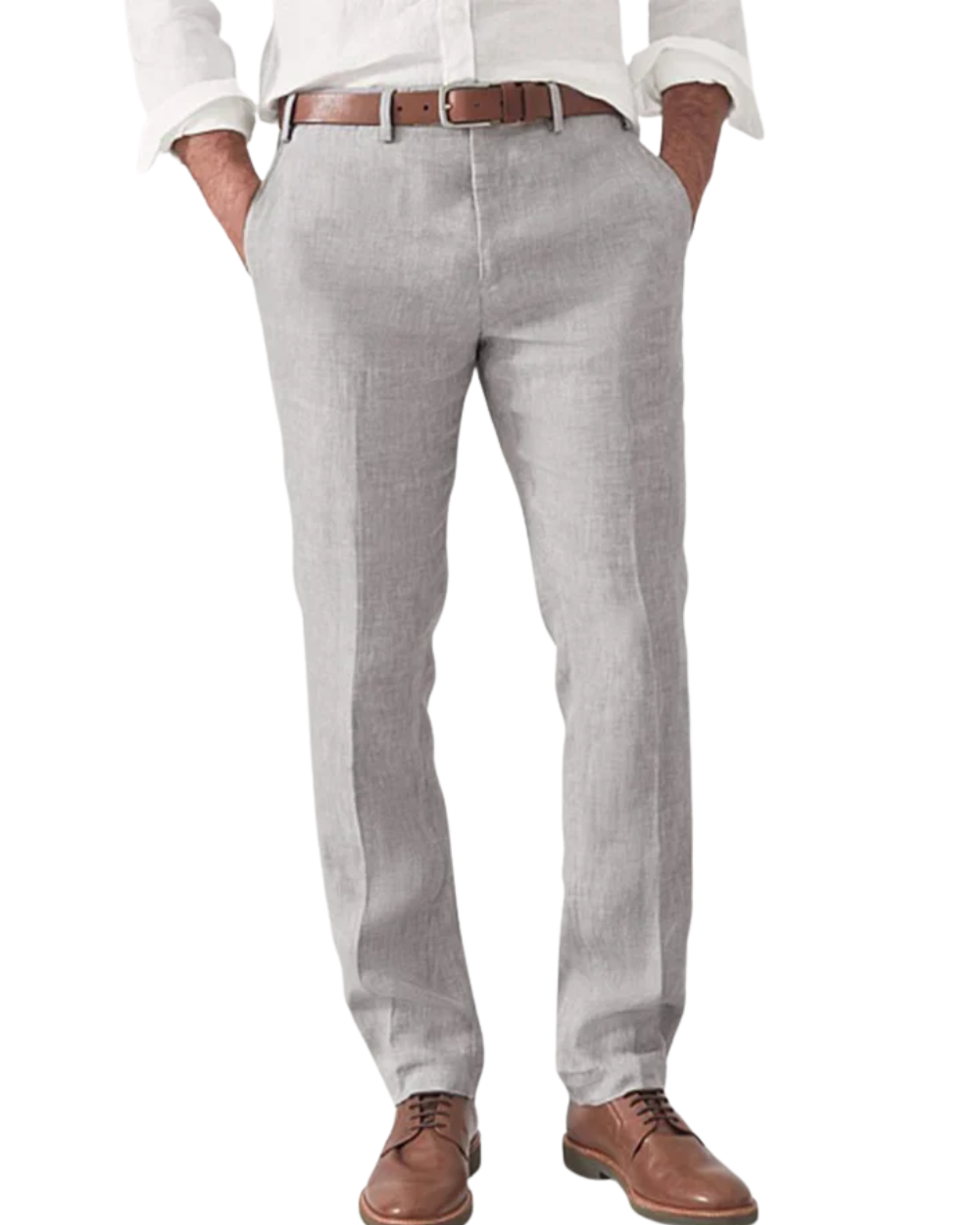 Elegante linnen pantalon