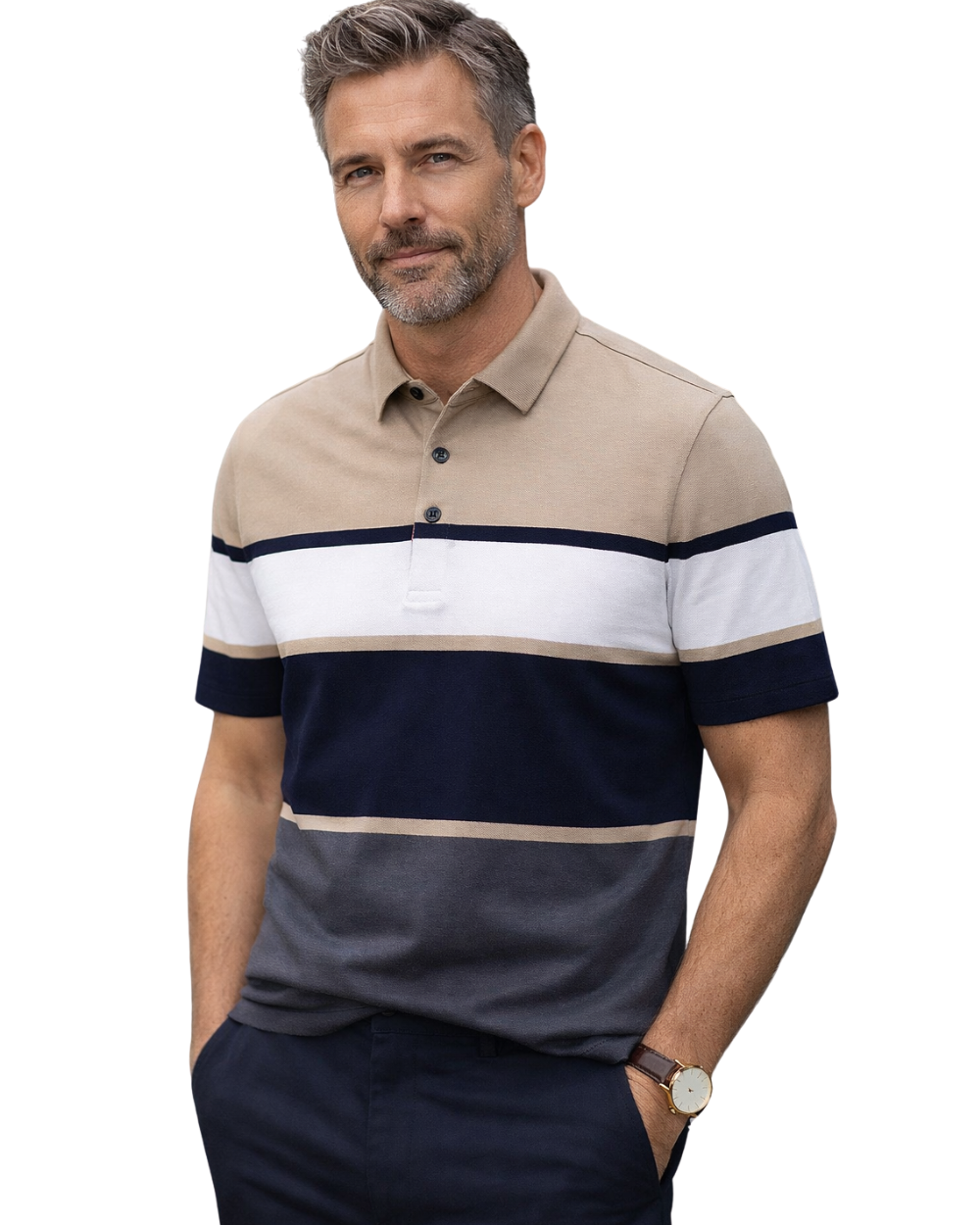 Klassiek katoenen poloshirt