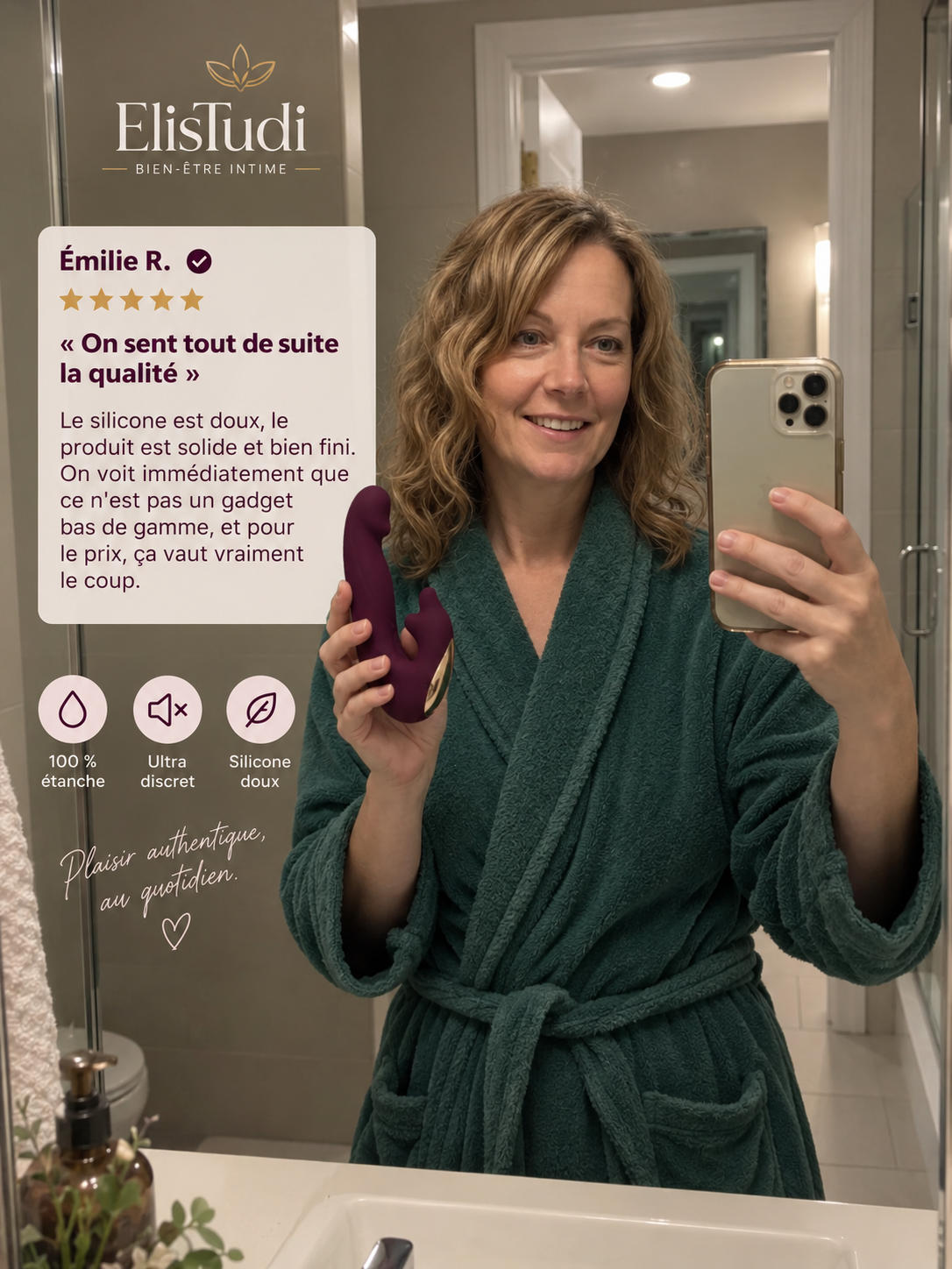 Recensione cliente Cutelabbra TripleWave - Émilie