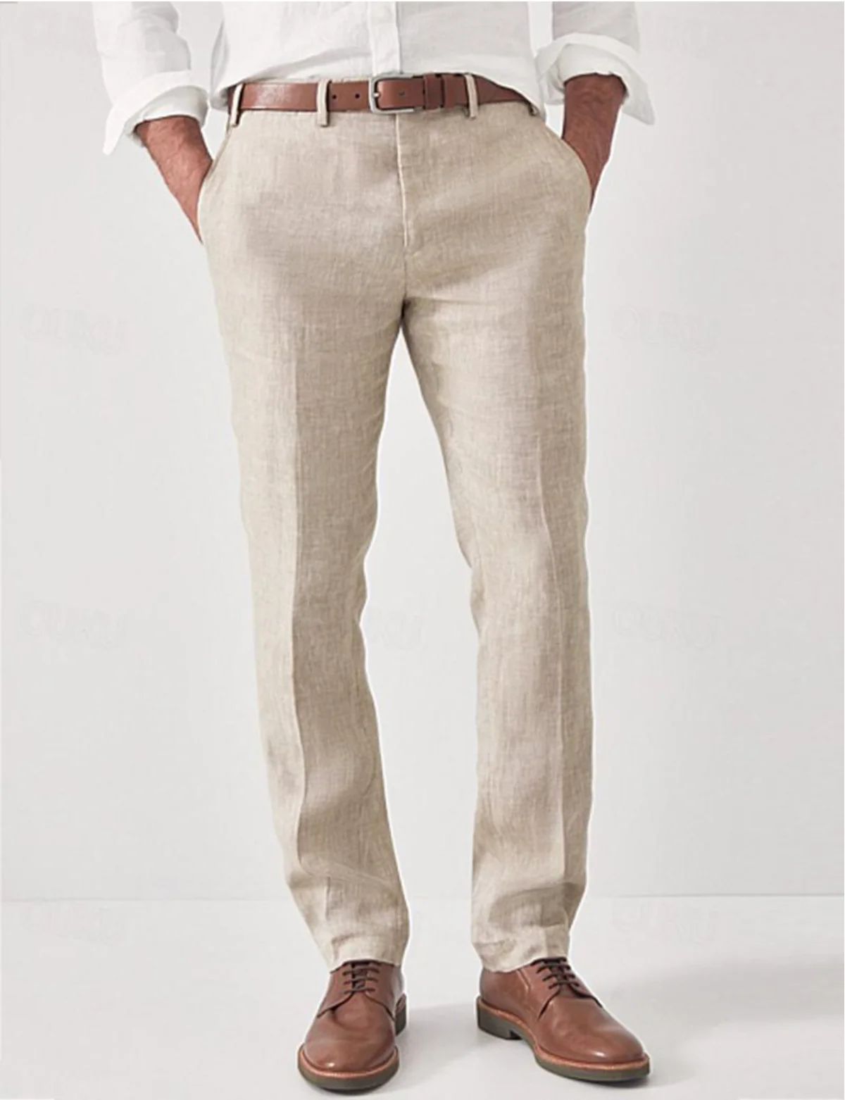 Elegante linnen pantalon