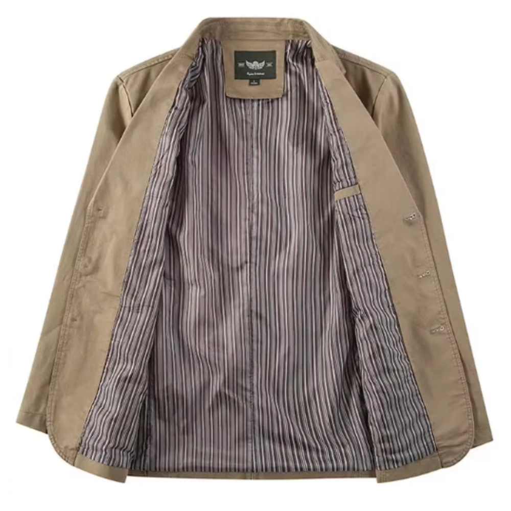 Chique katoenen blazer