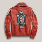 Elegant geweven wollen vest