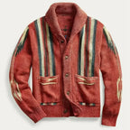 Elegant geweven wollen vest