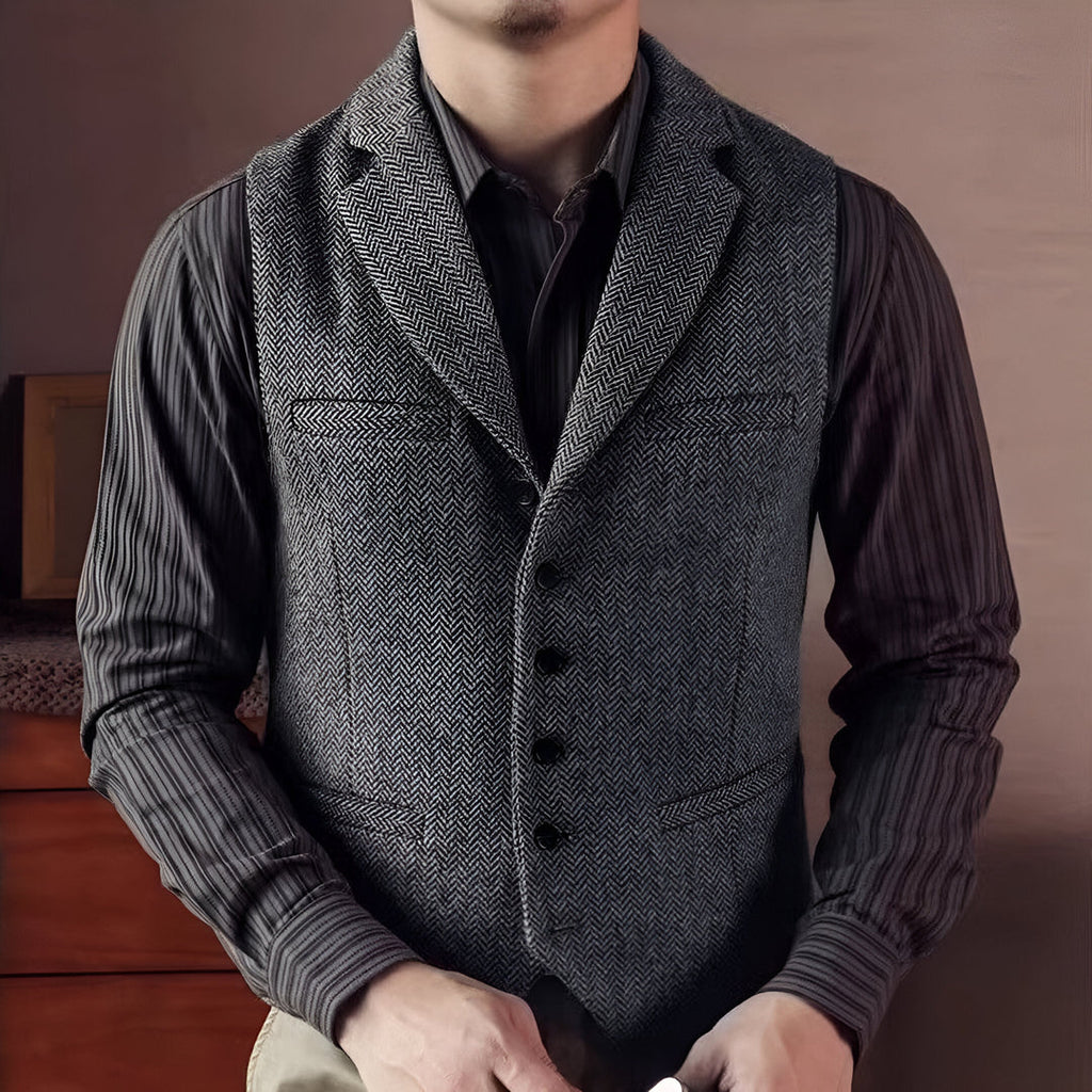 Elegant wollen vest