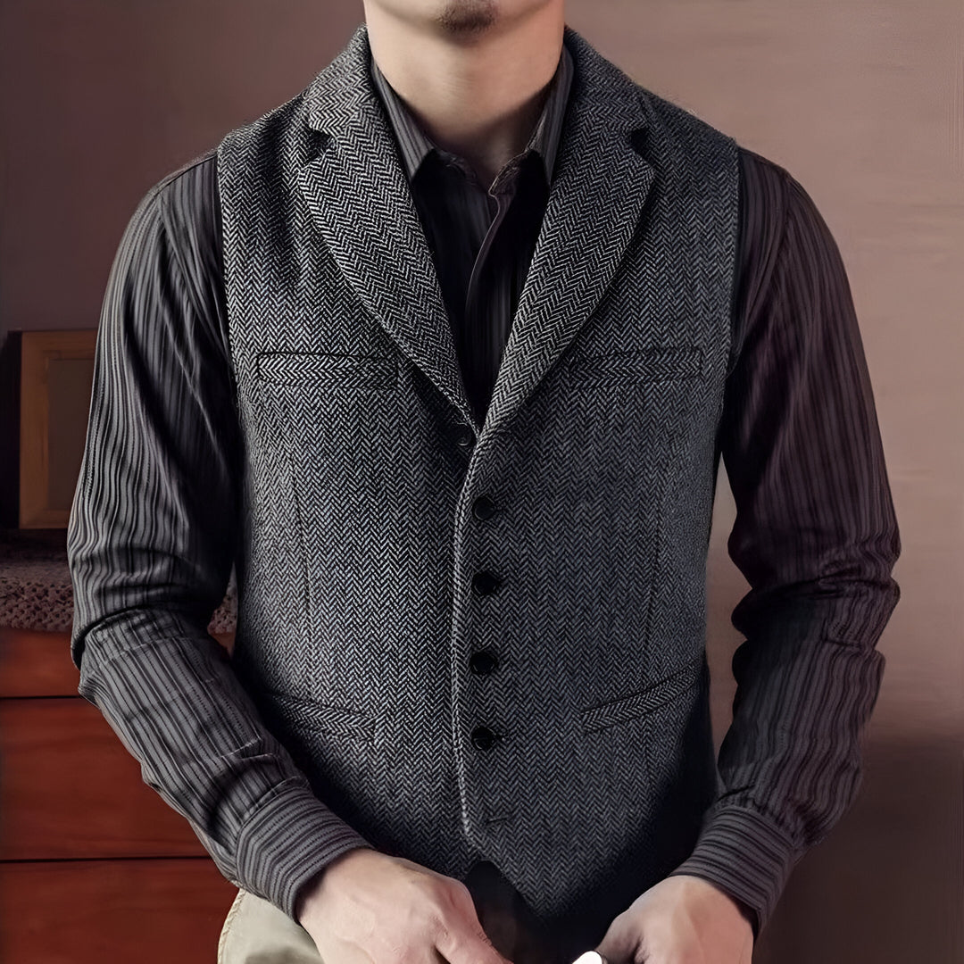 Elegant wollen vest