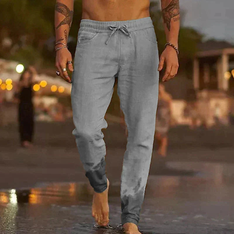 Linnen strandbroek
