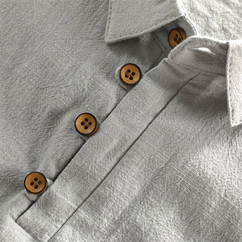 San Julian linnen poloshirt