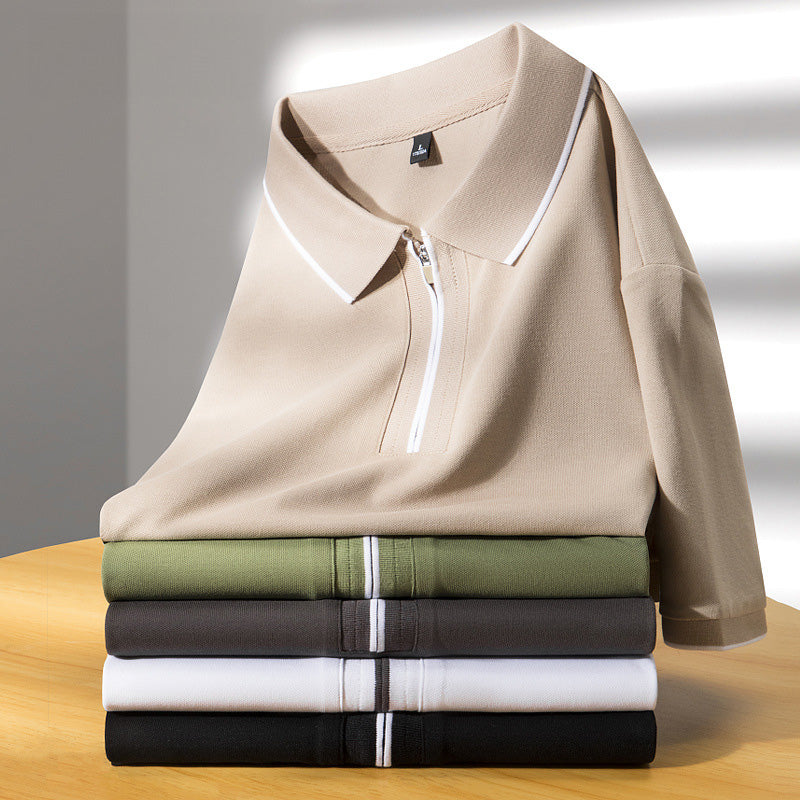 Elegant katoenen poloshirt