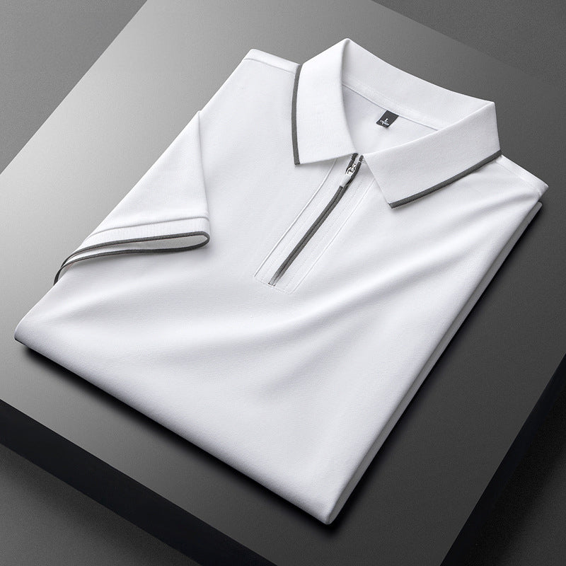 Elegant katoenen poloshirt