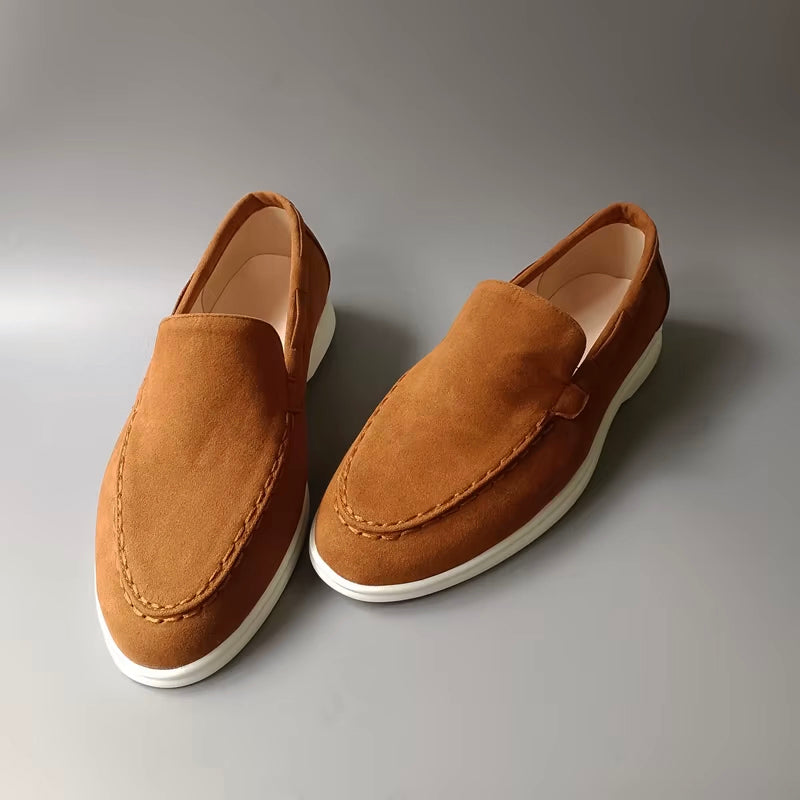 Hoogwaardig suède Loafers