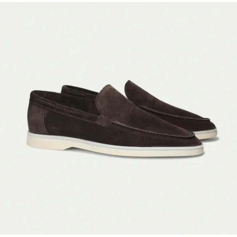 Hoogwaardig suède Loafers