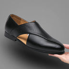 Vintage leer Loafers