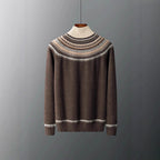 Elegante kasjmiertrui met ritssluiting