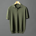 Elegant poloshirt van katoengebreid