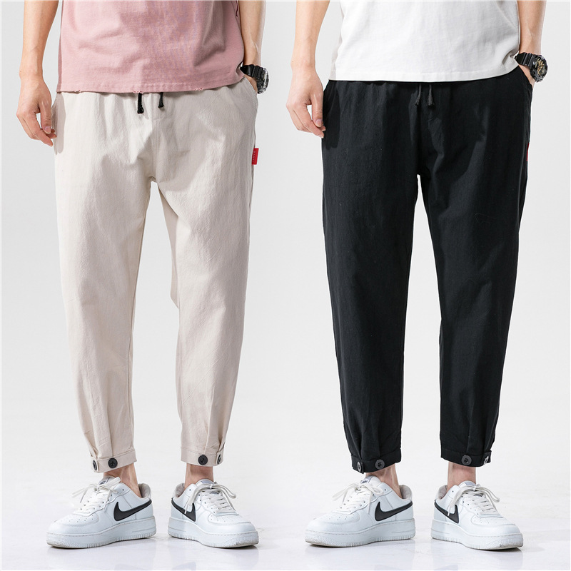 Elegante linnen broek