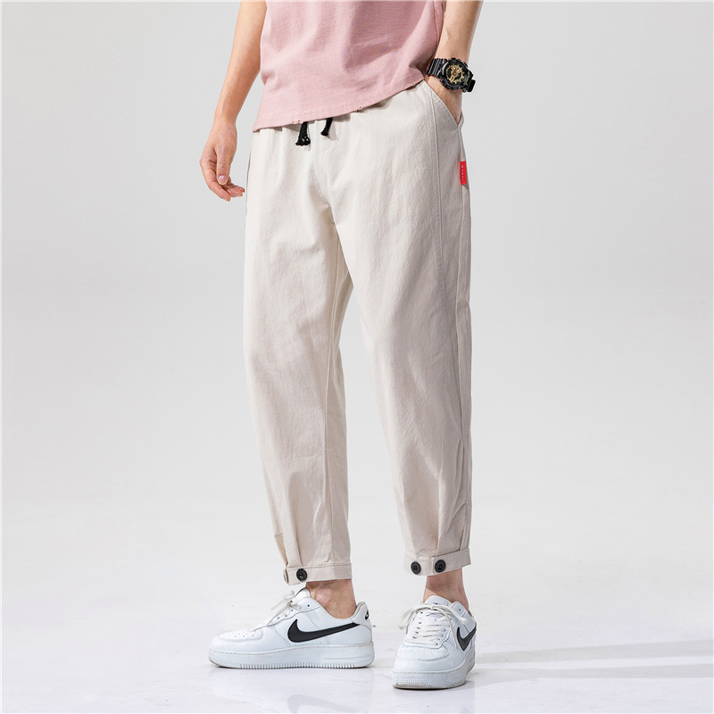 Elegante linnen broek