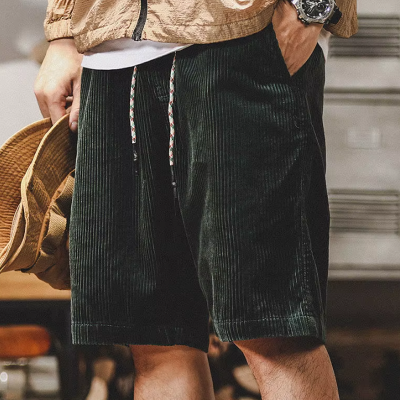 Elegante corduroy-short