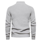Luxe trui met ritssluiting