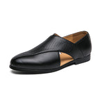 Vintage leer Loafers