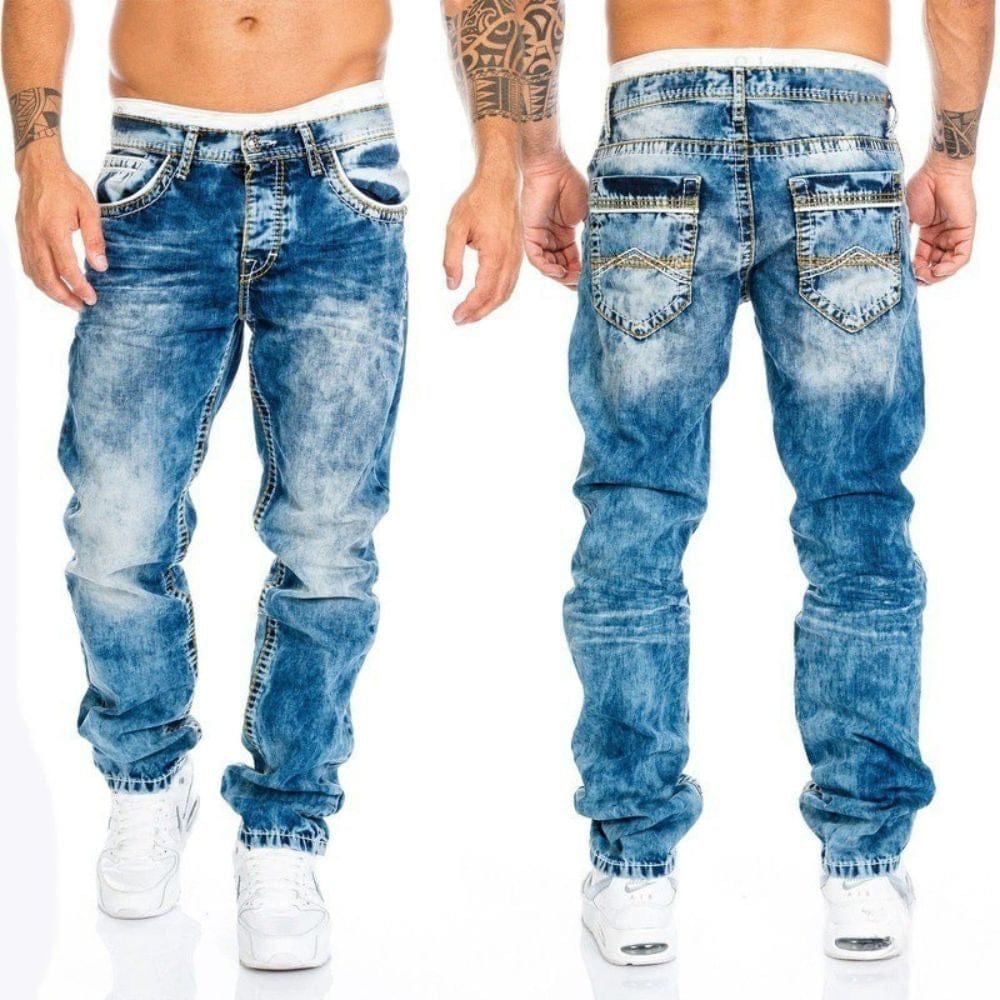 Denim-bikerjeans