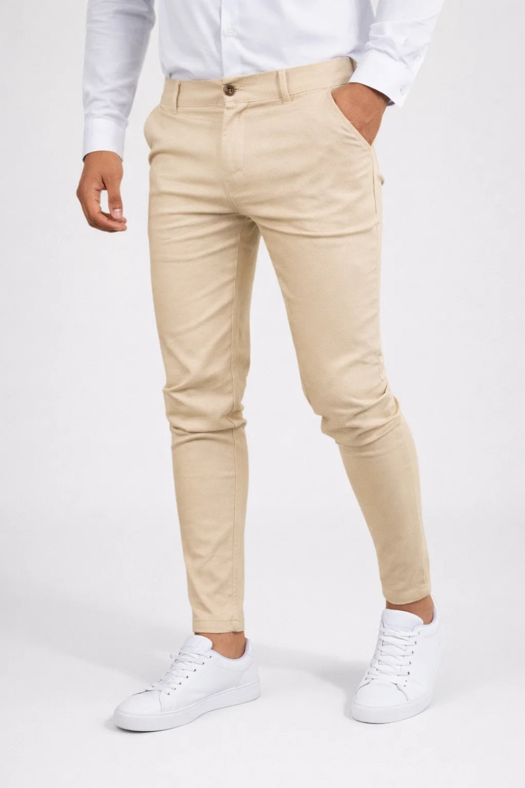 Elegante stretchbroek voor heren