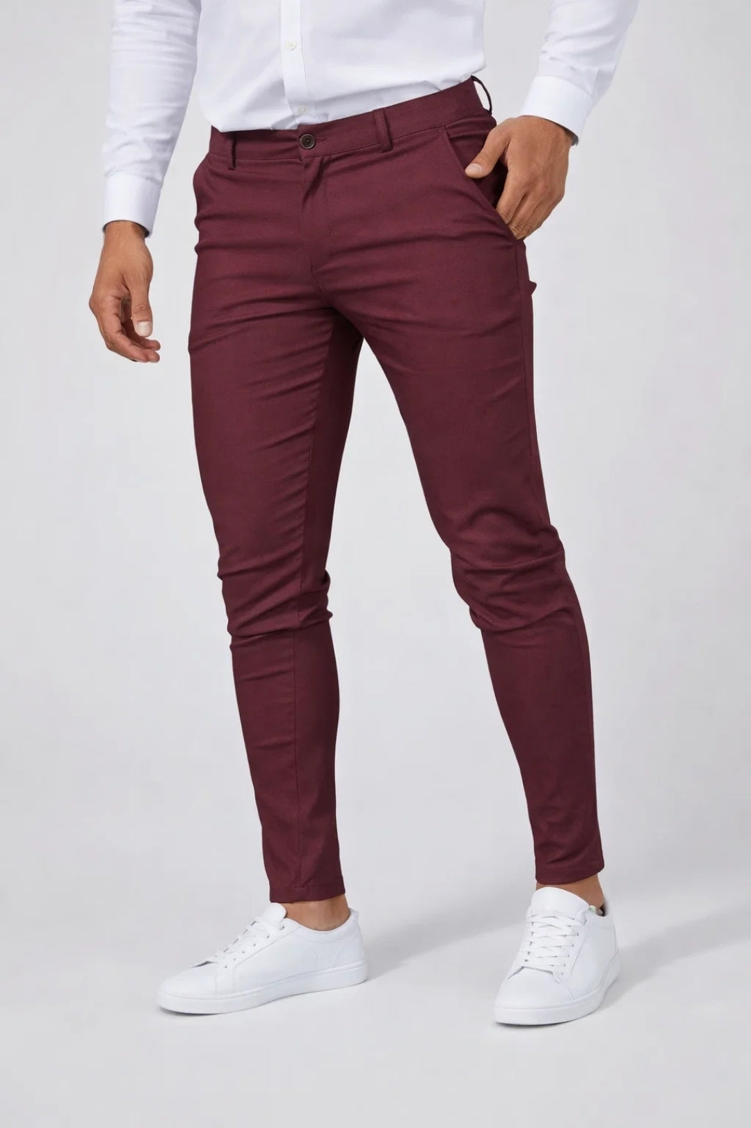 Elegante stretchbroek voor heren