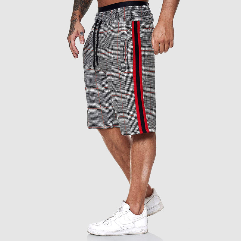 Geruite korte broek