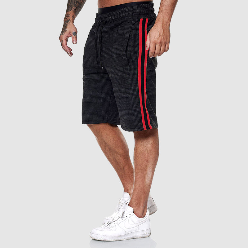 Geruite korte broek