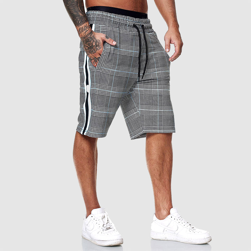Geruite korte broek