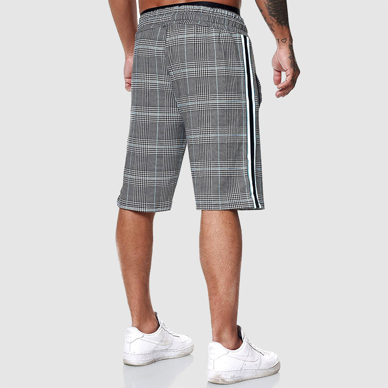 Geruite korte broek