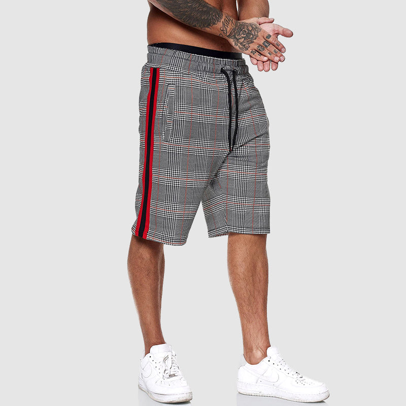 Geruite korte broek