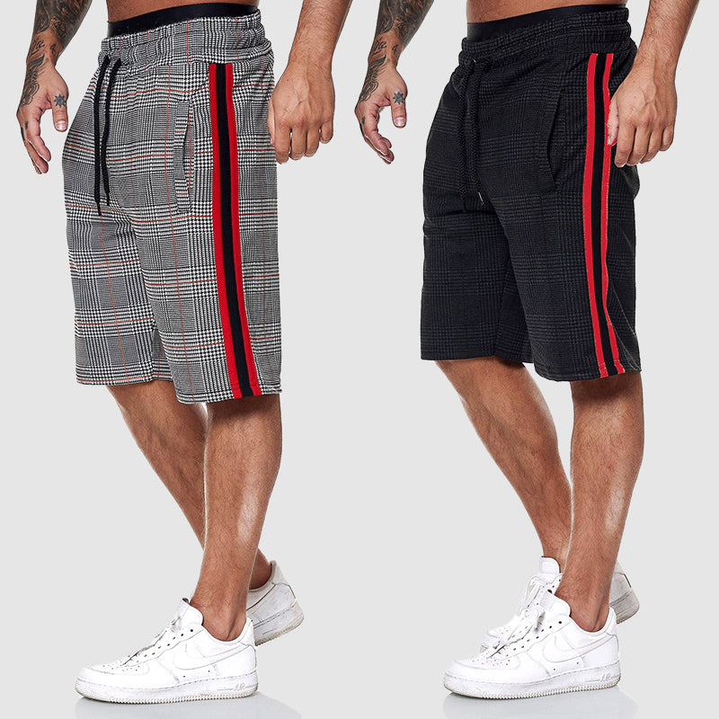 Geruite korte broek