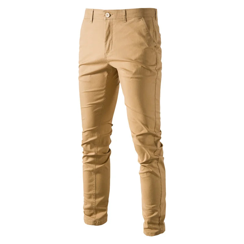 Casual katoenen broek