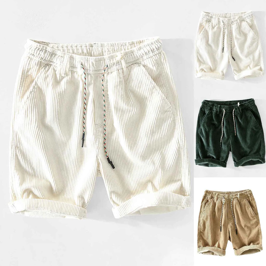 Elegante corduroy-short