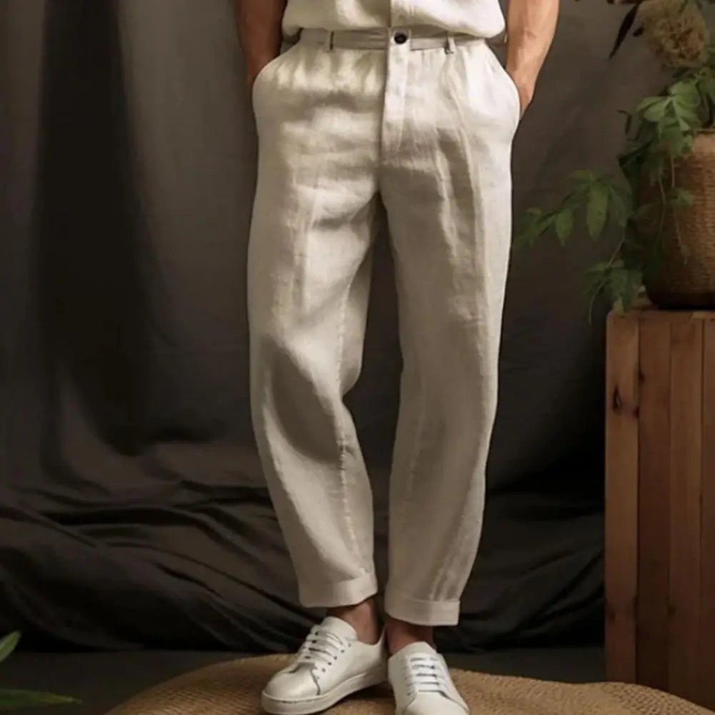 Cagliari linnen broek