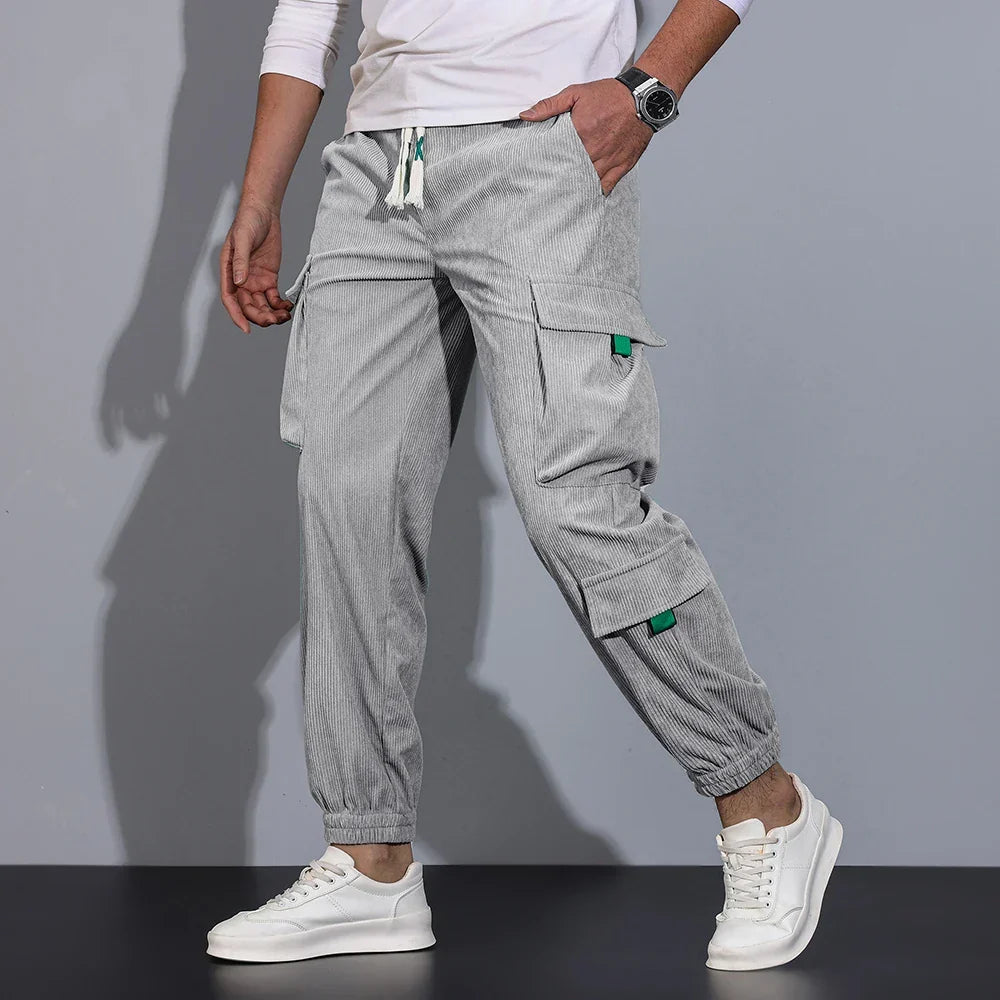 Corduroy cargobroek