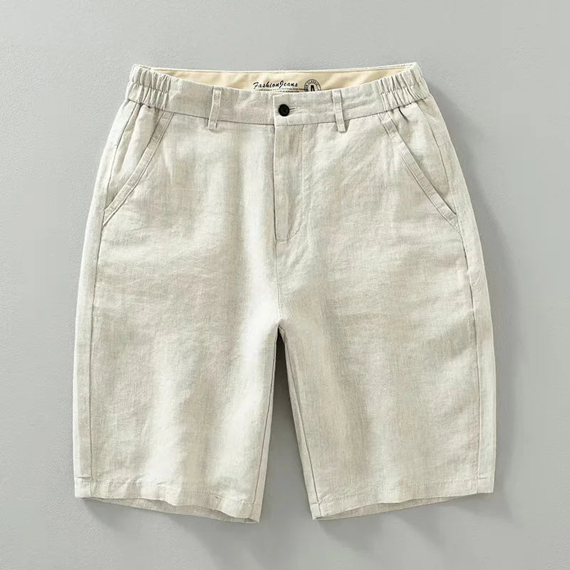 Elegante linnen zomershorts