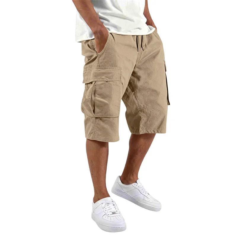 Elegante korte broek met meerdere zakken