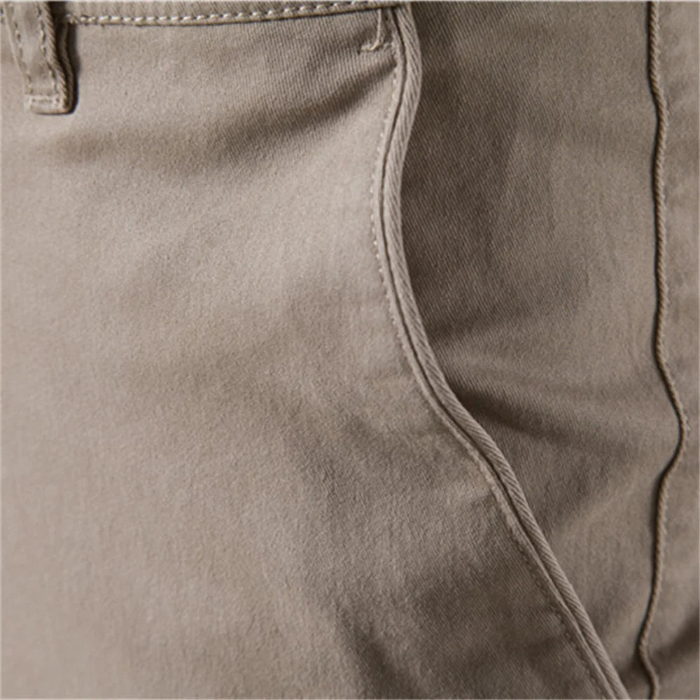 Casual katoenen broek