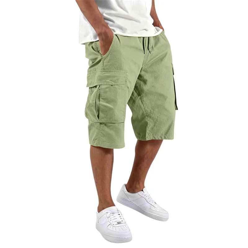 Elegante korte broek met meerdere zakken
