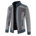 Elegant vest van gebreide stof met ritssluiting