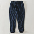 Casual linnen herenbroek